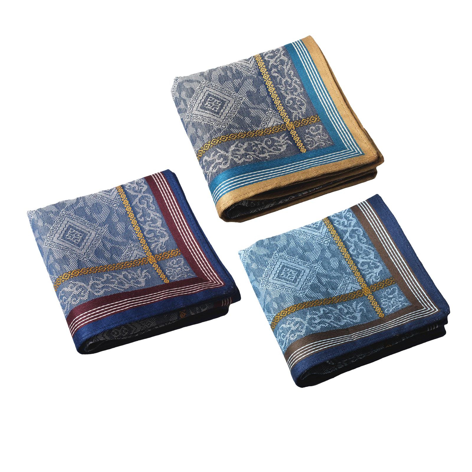 Handkerchief Cotton Men - 3x Erkek Mendil Cep Mendili Kutlama