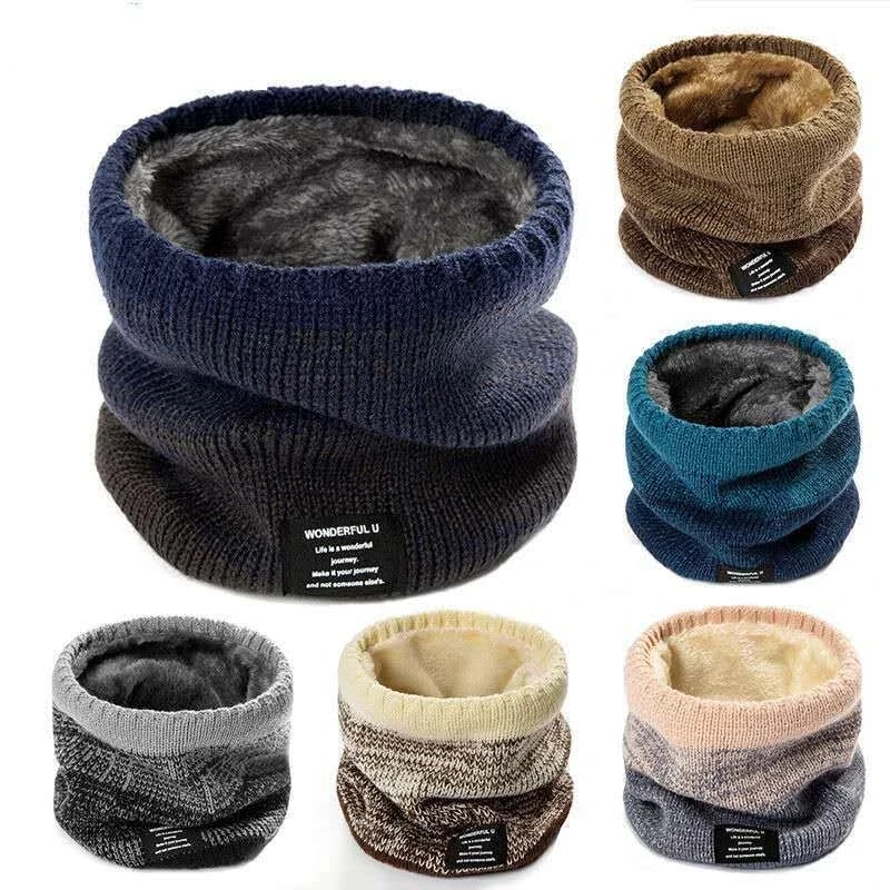Handkerchief Cotton Men - Erkekler için kış eşarp polar halka