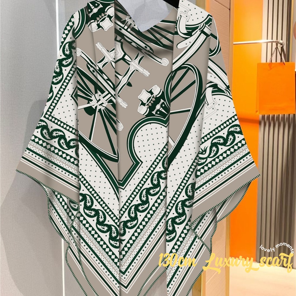 Silk Tie Striped - 130 Cm Fransız Yeni Geometrik Çizgili