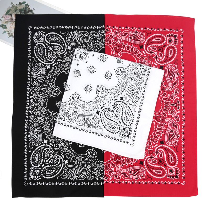 Bandana Cotton - 70*70 cm Unisex Kadın % 100%