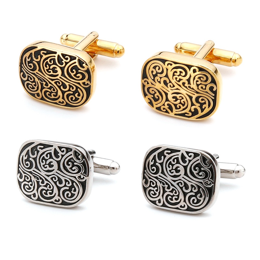 Tie Clip Silver - Yüksek Kaliteli Altın Kol Düğmeleri Vintage
