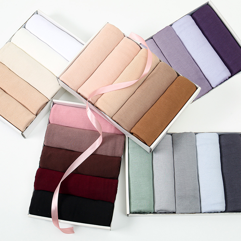 Bandana Cotton - Premium Modal Pamuklu Jersey Eşarp Müslüman