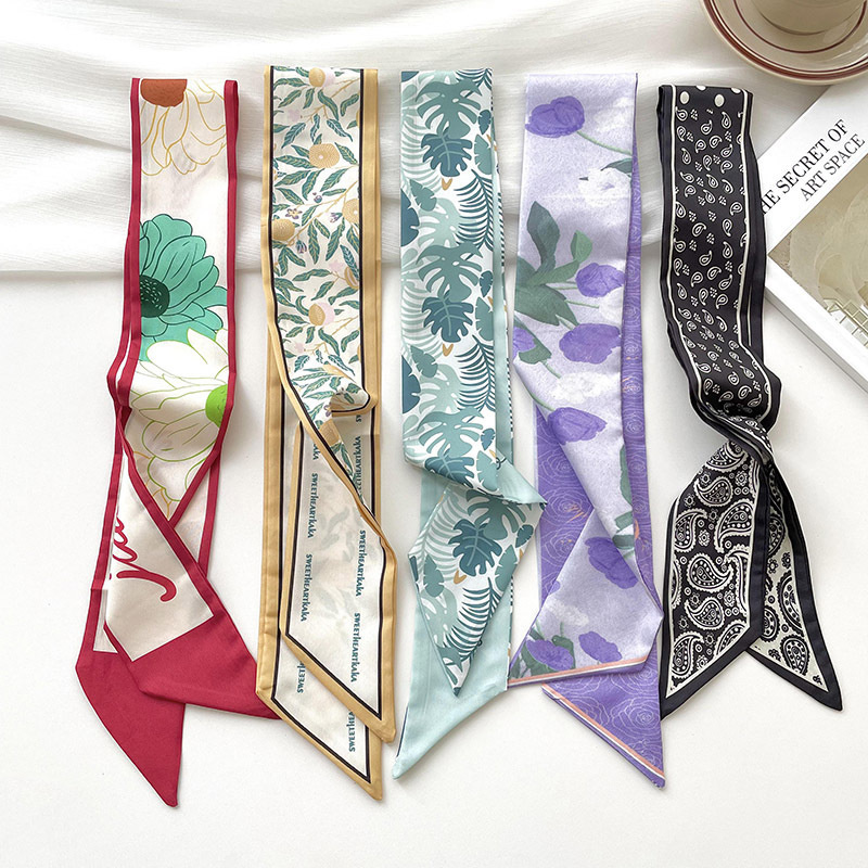 Head Wrap Turban - Yeni lüks Marka Modeli Küçük ipek