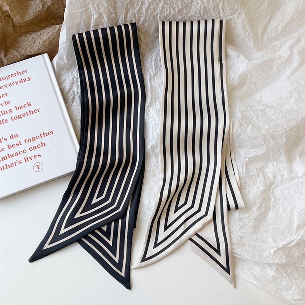 Kravat Şerit Kafa Bandı Atkısı - Silk Tie Striped incelemesi ve fiyatı