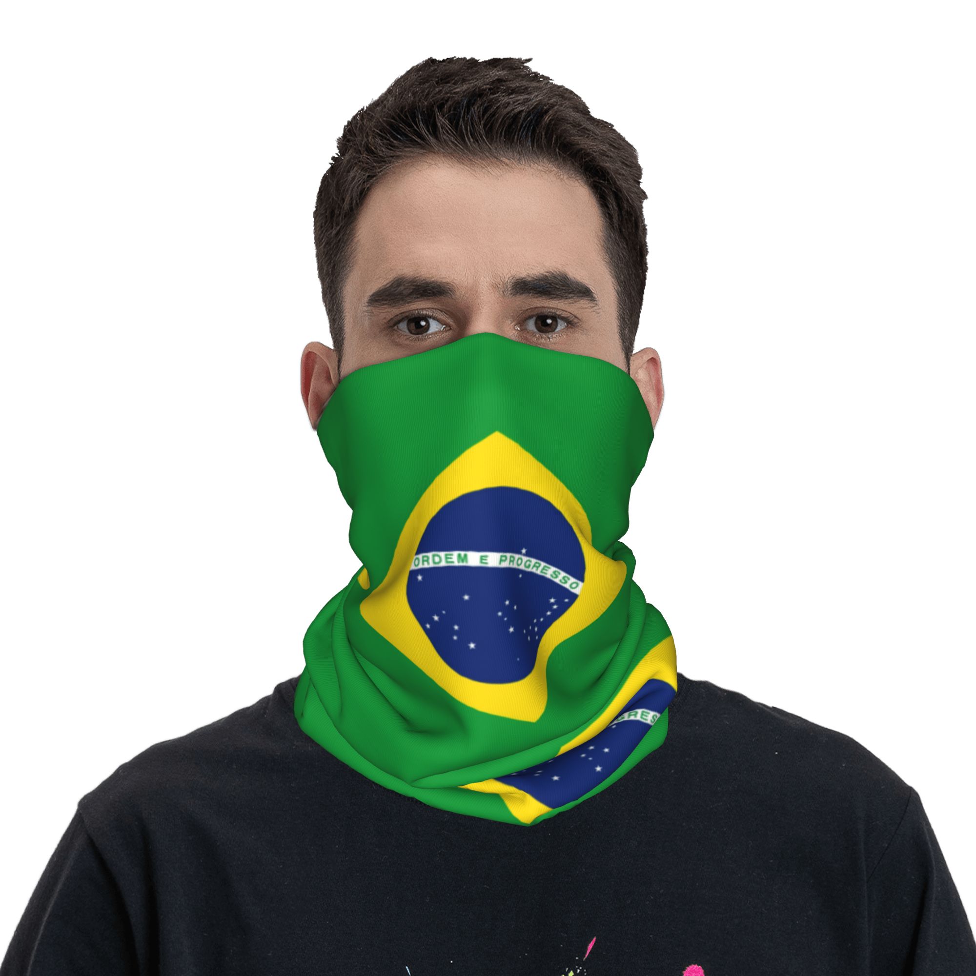 Özel Brezilya Bayrağı Bandana  - Neck Warmer Tube incelemesi ve fiyatı