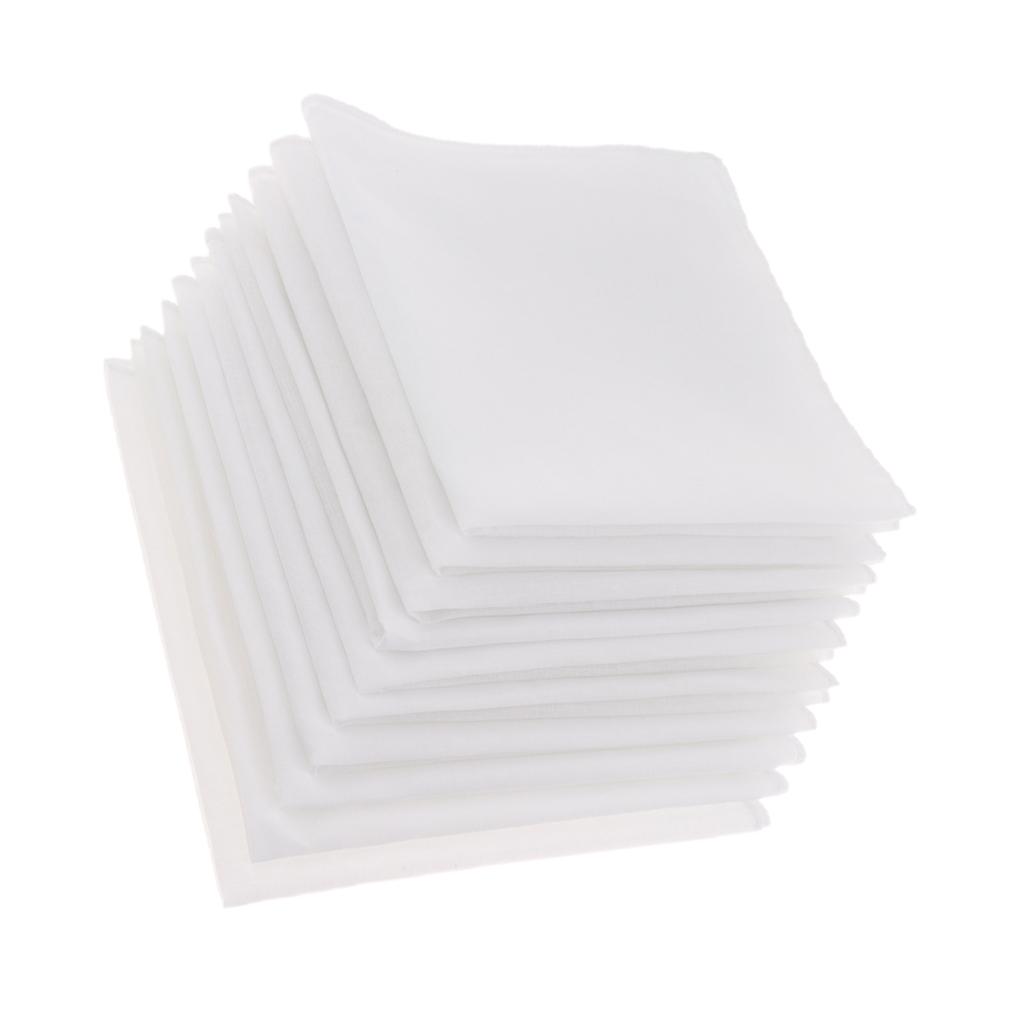 Düz Beyaz Pamuklu Mendil Erkek - Handkerchief Cotton Men incelemesi ve fiyatı