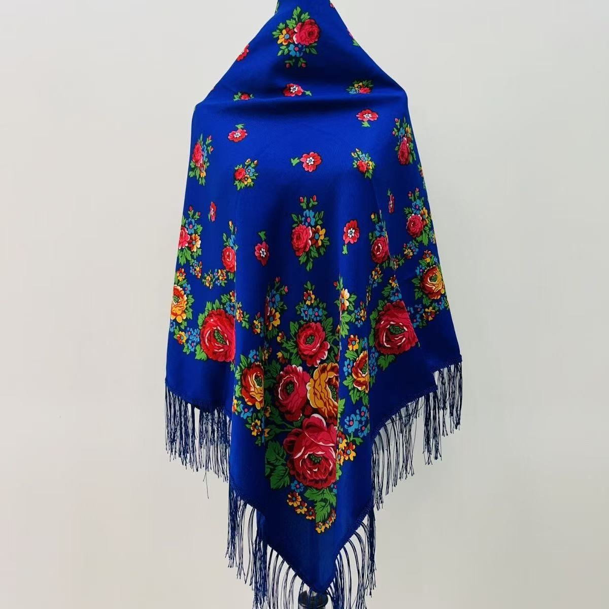 120*120 cm Lüks Çiçek Rus Ulus - Bandana Cotton incelemesi ve fiyatı
