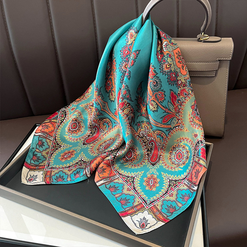 100% gerçek ipek kare eşarp ka - Ascot Neck Scarf incelemesi ve fiyatı
