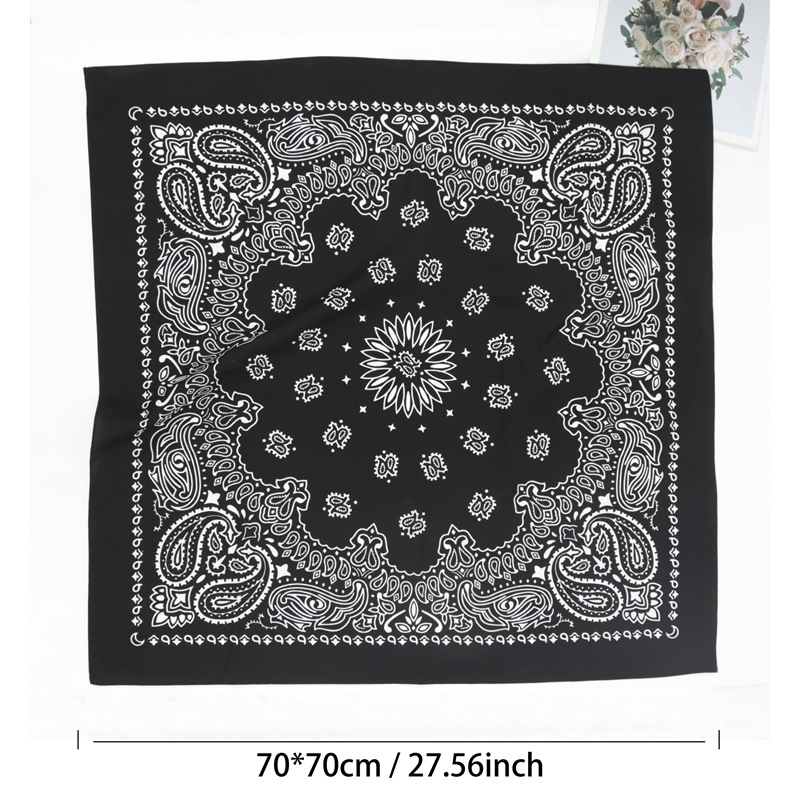 70*70 cm Unisex Kadın % 100% P - Bandana Cotton incelemesi ve fiyatı