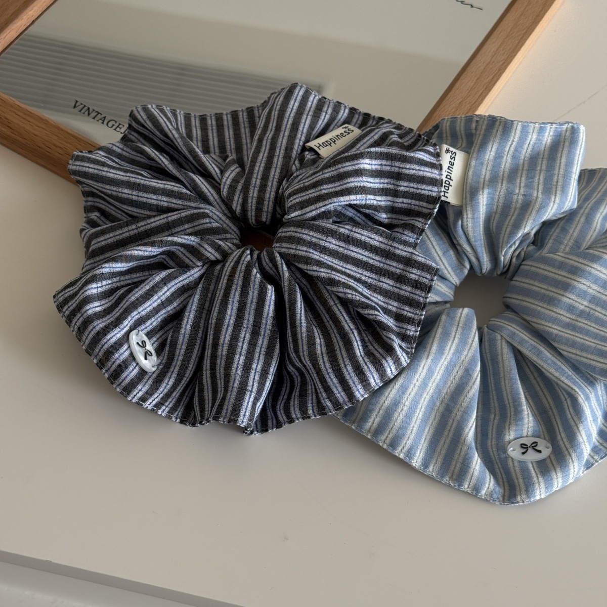 Kore Moda Şerit Saç lastik ban - Silk Tie Striped incelemesi ve fiyatı